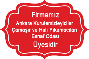 Ankara Kurutemizleyiciler Çamaşır ve Halı Yıkamacıları Esnaf Odası Üyesiyiz